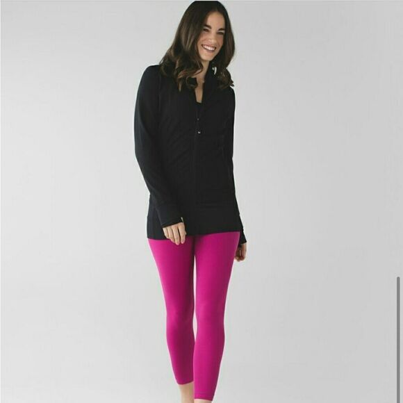 Lululemon Original Align High Rise Legging Raspberry Pink Womens 12 FLAW - Picture 11 of 12